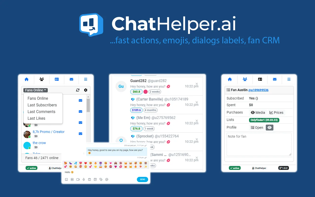 CRM по каждому фану